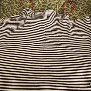 Tommy Hilfiger size XL red white & blue striped camisole w/ stretch